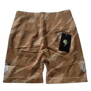 Darc Sport Wolves Forever Everson Seamless Shorts Desert Rose Native Camo Small